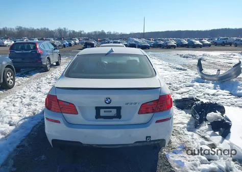 2015 BMW 535I из США, поврежденный, VIN WBA5B1C59FG128702